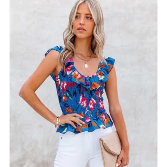 VICI Smocked Top/Boutique/Medium - Picture 5 of 7